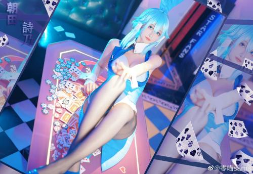[Cosplay] Sama 零喵 – Casino Bunny Sinon (Sun God Ver.) 赌场兔女郎诗乃（太阳神版)