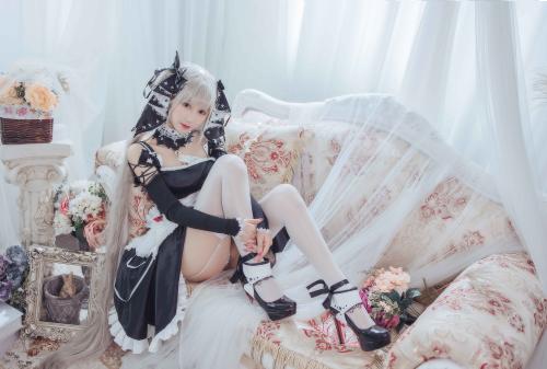 [Cosplay] 羽生三未 可畏女仆 [46P-707MB]