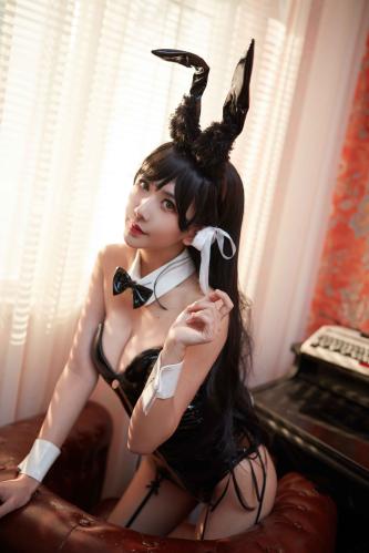 [Cosplay] 源纱希喵喵喵 爱宕兔女郎[31P-735MB]