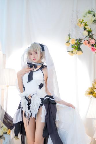 [Cosplay] 冬马路纱 碧蓝航线 可畏 [15P-166MB]
