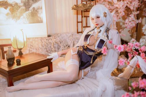 [Cosplay] 二佐Nisa 碧蓝航线 天狼星 碧波青云 [25P-464MB]