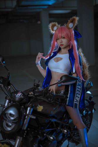 [Cosplay] 二佐Nisa FGO 玉藻前赛车娘 [29P-336MB]