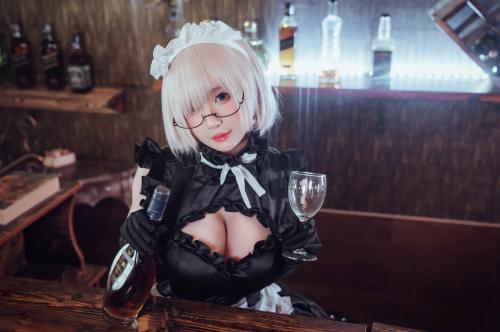 [Cosplay] 西园寺南歌 玛修女仆 [35P-182MB]