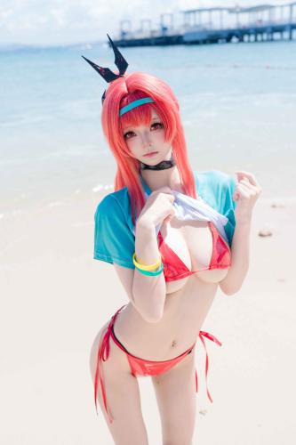 [Cosplay] 九柒喵 拉毗泳装 [11P-348MB]
