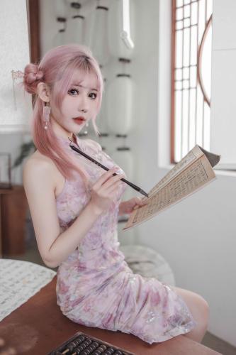 [Cosplay] 仙女月 粉色旗袍 [20P-291MB]