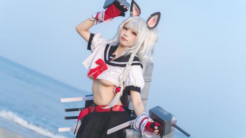 [Cosplay] 三無人型 碧蓝航线 夕立 [9P-25MB]