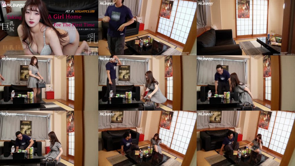【AI增強】兔子先生MOSO-025第一次帶女孩回家4K60幀增強版