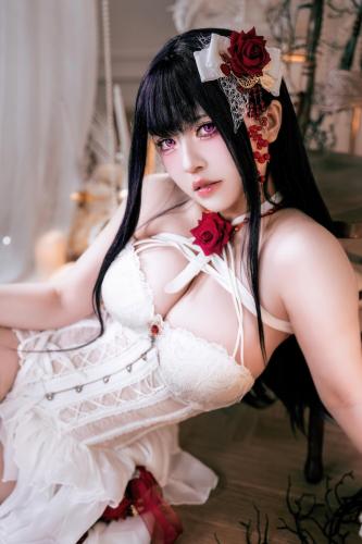 [Cosplay] 半半子 Nikke胜利女神 米哈拉 羁绊锁链 [58P-386MB]