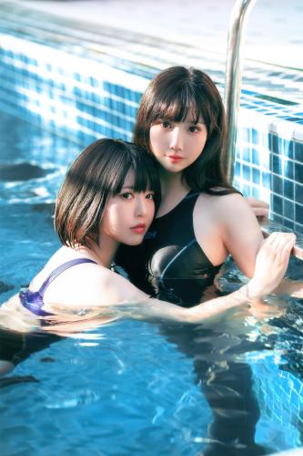 [Cosplay] 半半子&面饼仙儿 少女幻想の刻 [79P-494MB]