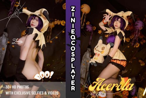 [Cosplay] ZinieQ – 宝可梦 阿塞萝拉 万圣节