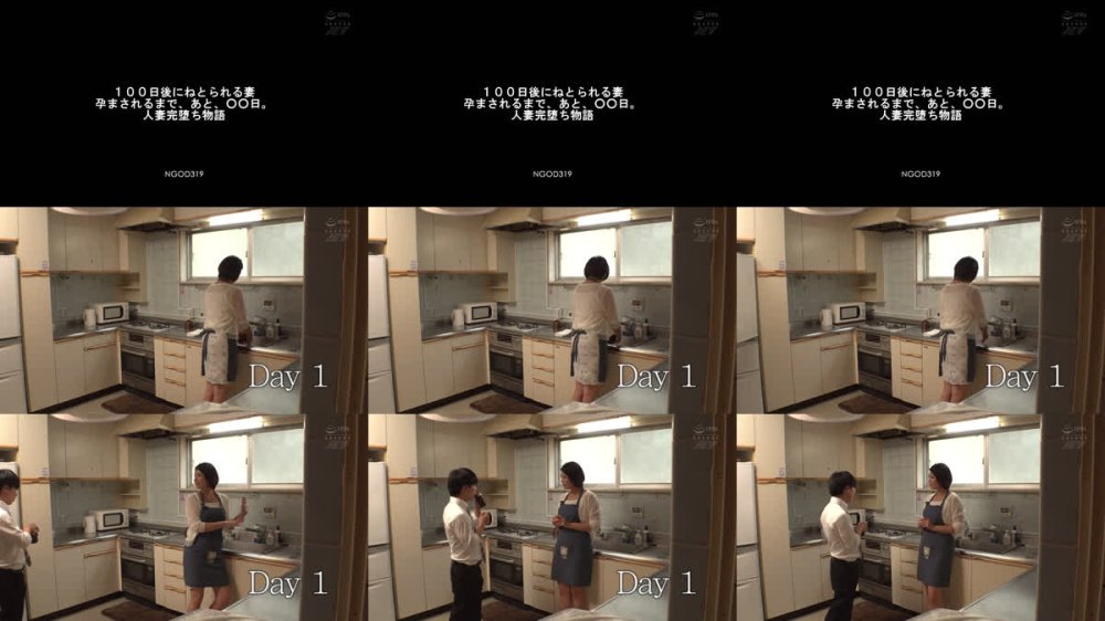 +++ [FHD] NGOD-319 100日後にねとられる妻 孕まされるまで、あと、○○日。人妻完堕ち物語 推川ゆうり