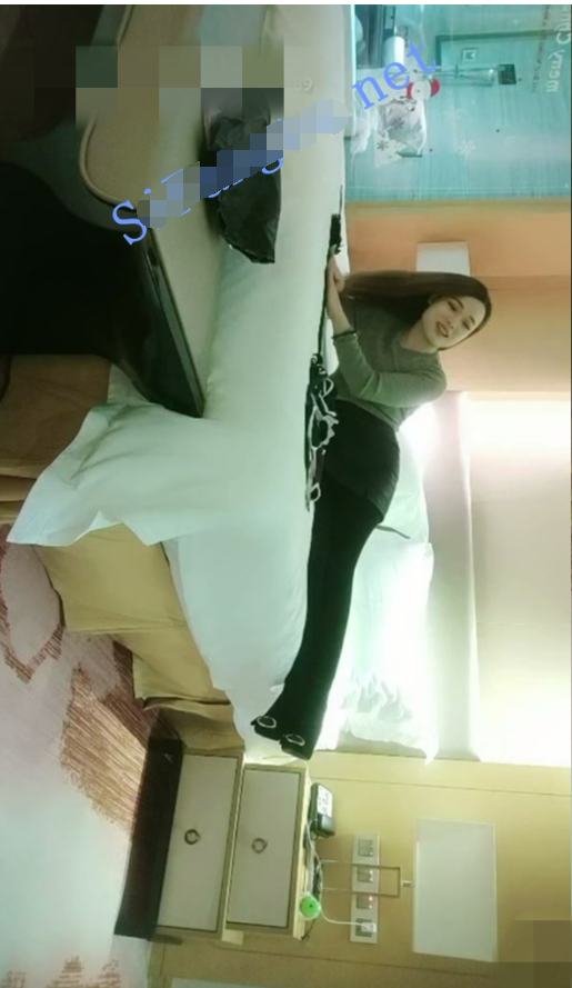 2-20【夜尋蒼井】酒店偷拍黑絲超性感女神，加鍾無套內射