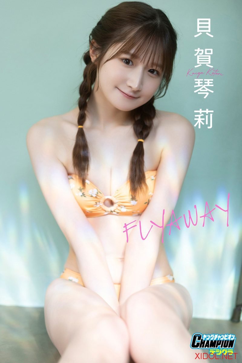 [Photobook] 貝賀琴莉「FLYAWAY」【ヤングチャンピオンデジグラ】
