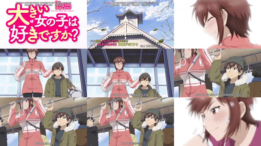 [桜都字幕组] 这样高大的女孩子你喜欢吗？ / Ookii Onnanoko wa Suki Desuka？ [01][1080P][简体内嵌]