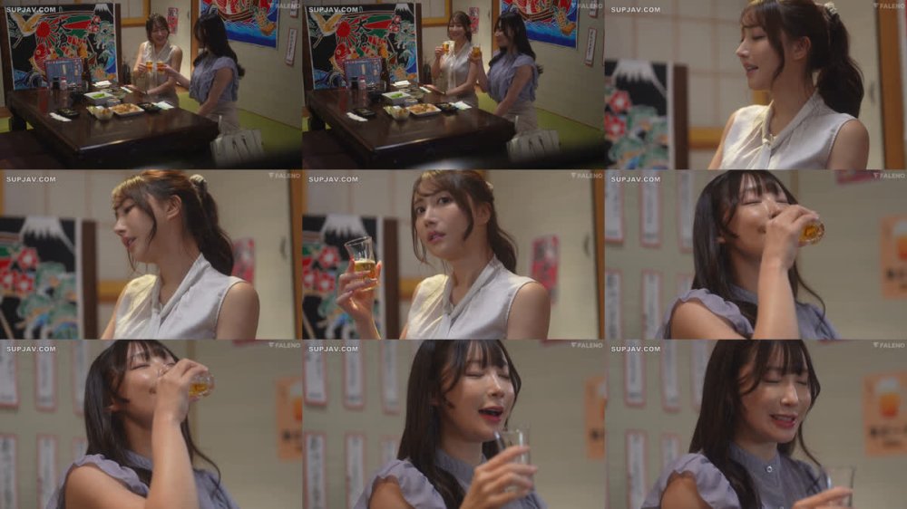 +++ [FHD] FNS-211 「終電無いから家行くね！」飲み会後の巨乳上司2人に家まで押し入れられて朝まで密着サンドイッチSEX 八蜜凛 女神ジュン