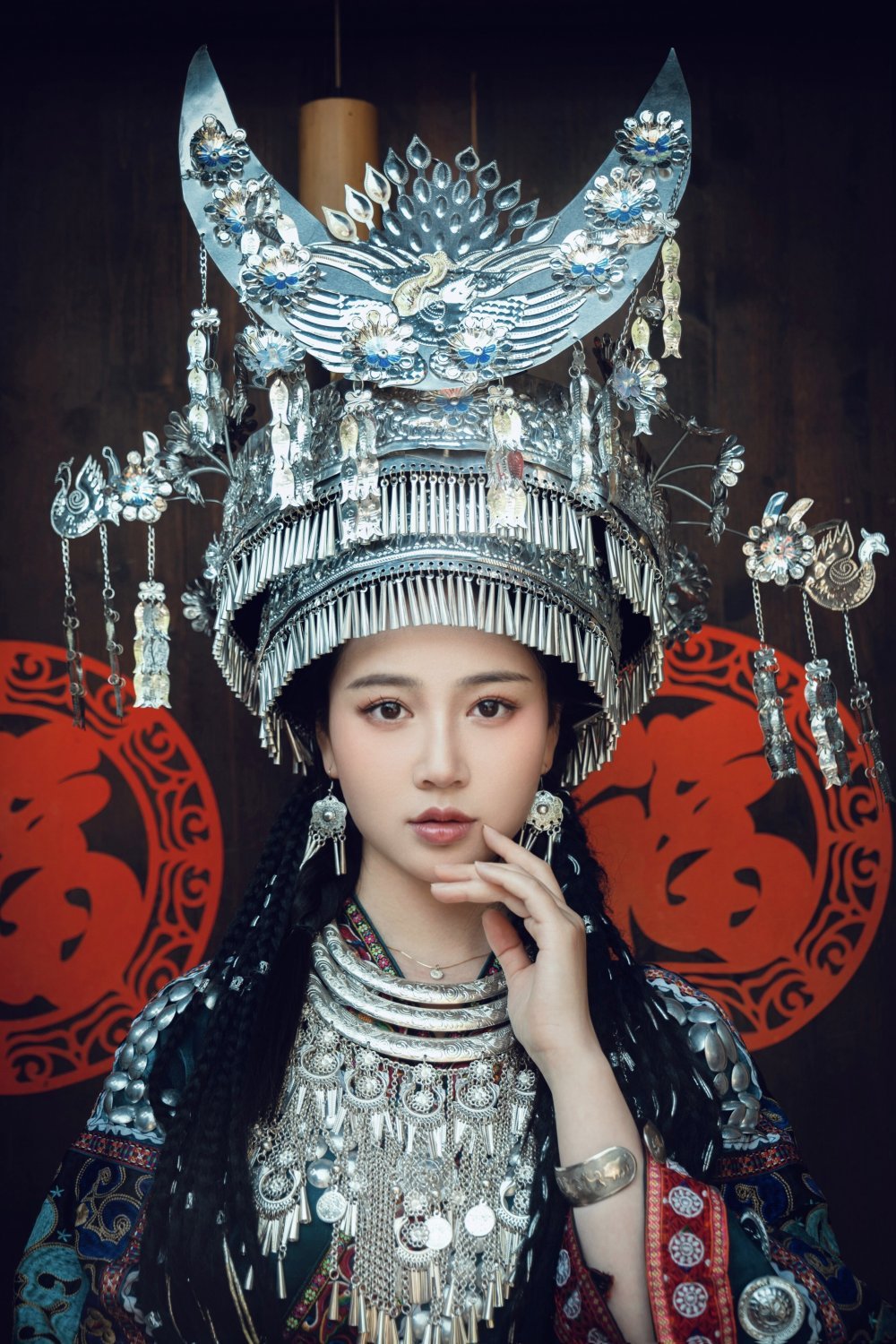 年年古裝 - 苗疆少女，清澈的藍完美的乳[40P]