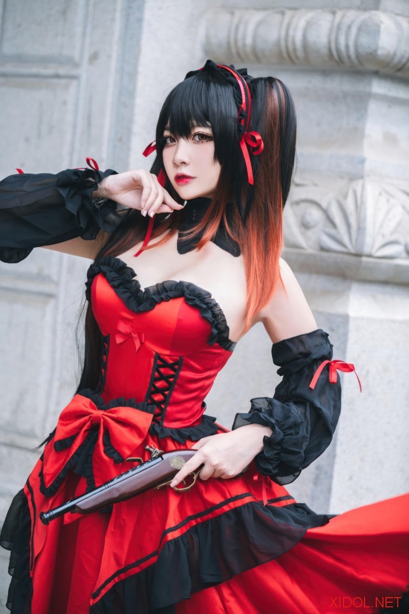 [Cosplay] 二佐Nisa 约会大作战 时崎狂三 灵装 [12P-102MB]