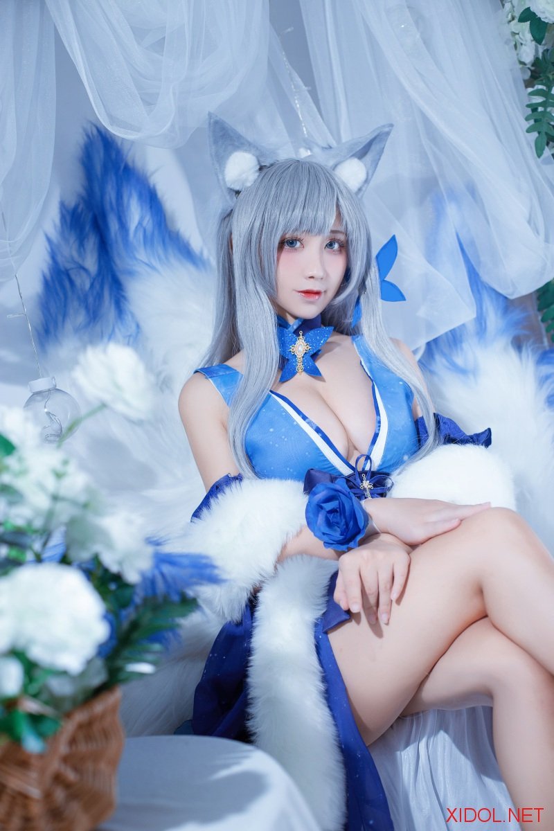 [Cosplay] 九曲Jean 碧蓝航线 信浓礼服 [9P-101MB]