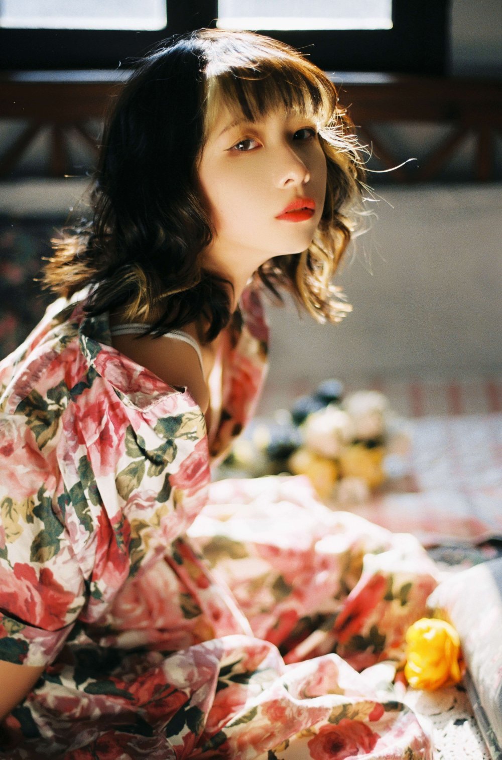 純欲少女 - 清青琴玖，夢裡碎花[26P]