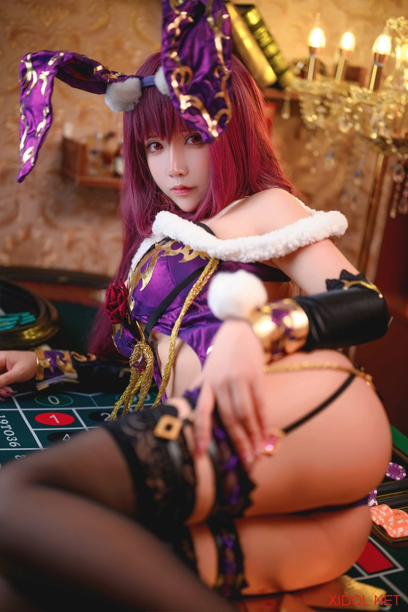 [Cosplay] 抱走莫子aa 斯卡哈兔女郎 [51P-493MB]