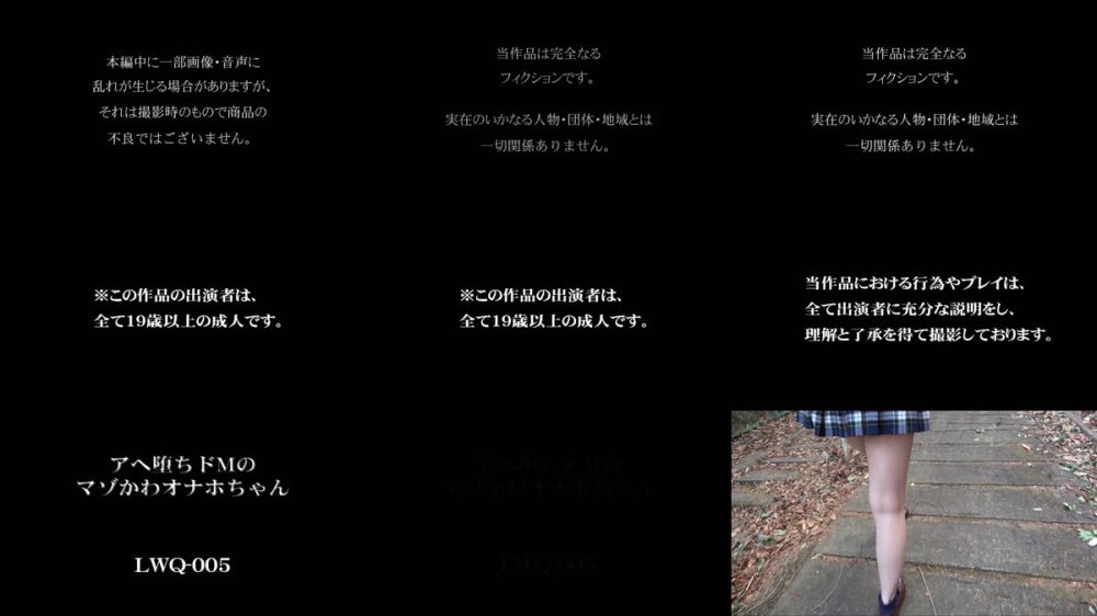 +++ [FHD] LWQ-005 アヘ堕ちドMのマゾかわオナホちゃん 竹本みい