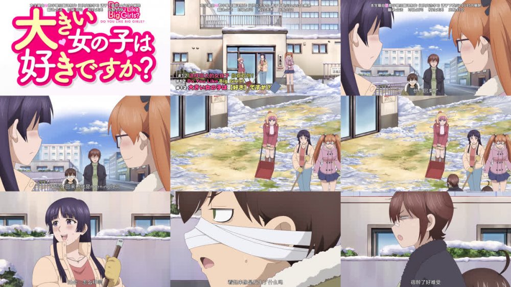[桜都字幕组] 这样高大的女孩子你喜欢吗？ / Ookii Onnanoko wa Suki Desuka？ [12][1080P][简体内嵌]