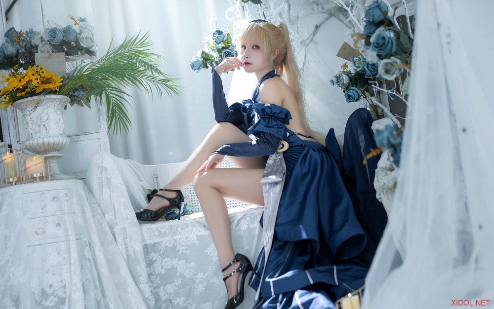 [Cosplay] 超级小禾儿 艾瑞尔 静谧夜曲 [17P-32MB]