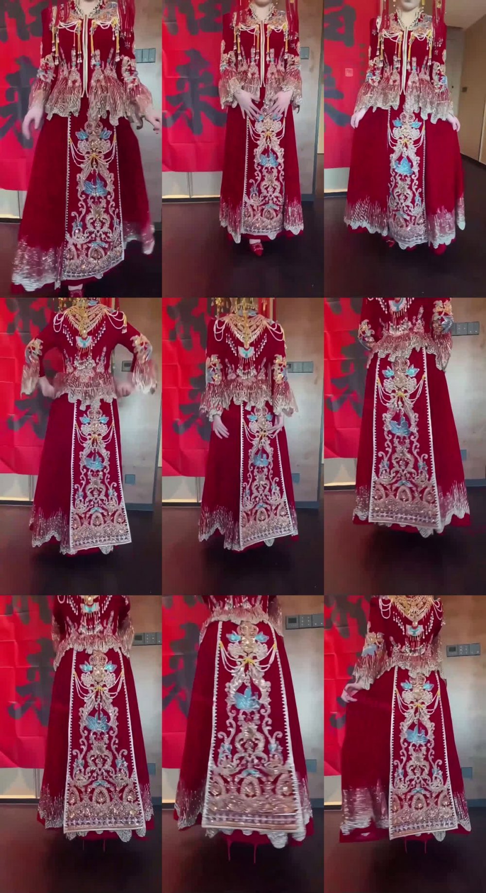秀人網極品【嬰兒肥嫩模】蛋蛋寶【內部內購超大尺度作品流出】美豔小新娘，大方展示翹臀爆乳