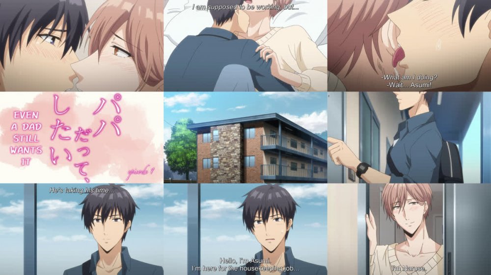 [geckyzz] Even a Dad Still Wants It - S01 (パパだって、したい; Papa datte, Shitai) [UNCENSORED, OVEIL.WEB-DL 720P AVC, AAC, HARD SUB (EN)][BATCH]