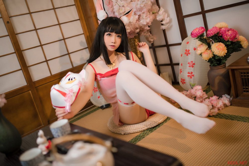 [Cosplay] 焖焖碳 碧蓝航线 長門睡衣 [27P-88MB]