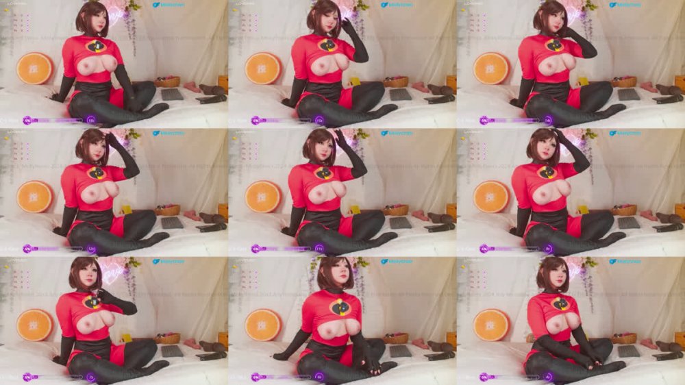 ♦️ 巨乳多汁白虎巨蘿阿黑顏coser【MollyFlwers】超級反差！ 蘿莉臉蛋魔鬼身材！ 突破次元壁10V