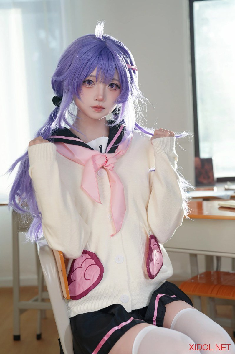 [Cosplay] 五更百鬼 碧蓝航线 独角兽 JK [18P-47MB]