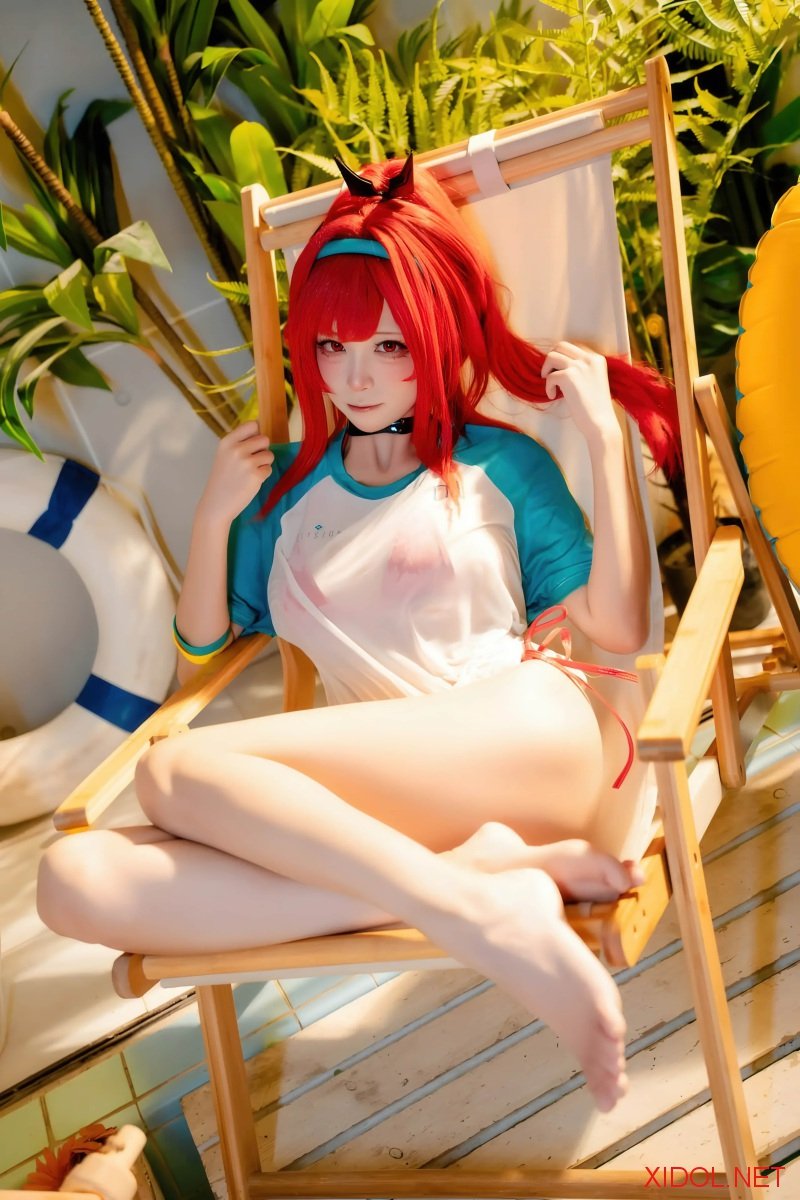 [Cosplay] 三無人型 拉毗 红色风情 [32P-161MB]