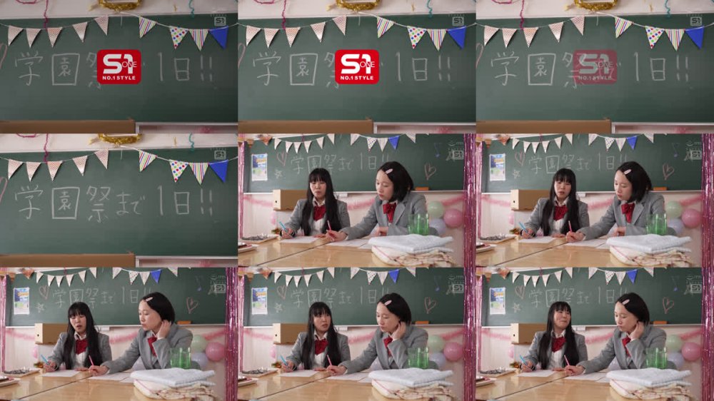 +++ [FHD] SNOS-281 【文化祭の出店】 高身長J●が 食い込みハイレグ着させられて エロ脚接客！ 発情した客を断れずに 裏メニュー性サービス 明日葉みつは