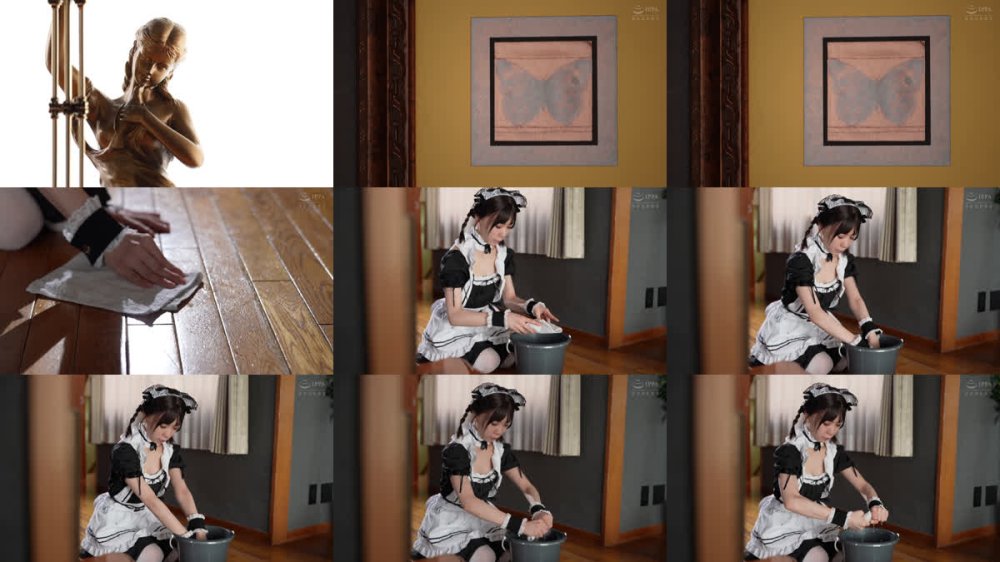 +++ [FHD] REAL-999 イカれた絶倫父子に仕えるイラマ専用メイド。汚いチ〇ポを家中どこでもぶち込まれるえずき汁ダラダラ即尺ご奉仕。 日向由奈