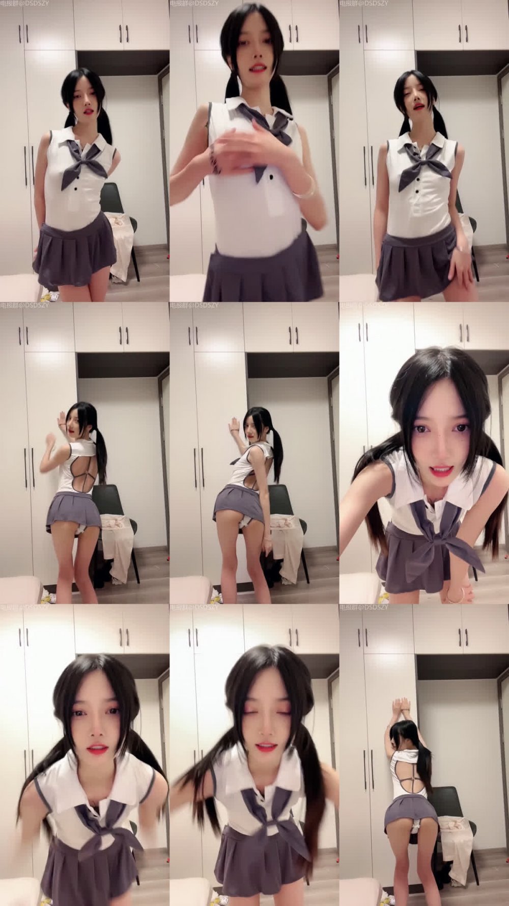 ♦️ 頂級校花女神【小蝴蝶會飛】女神妖嬈~逆天大長腿~極品翹臀~道具狂插5（4V）