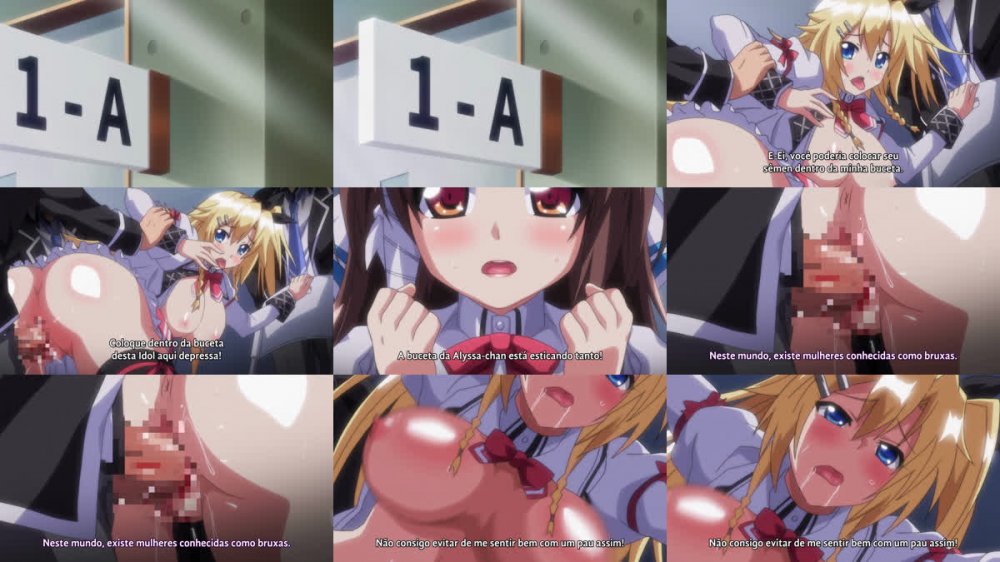 [FênixHentai] Kimi no Mana wa Rina Witch [PT-BR]
