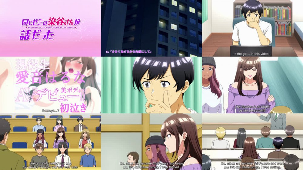[Feibanyama] My Classmates a Sexy Actress and Now We Live Together S01E01 [OV UNCENSORED WebRip 1080p HEVC AAC English-Sub]