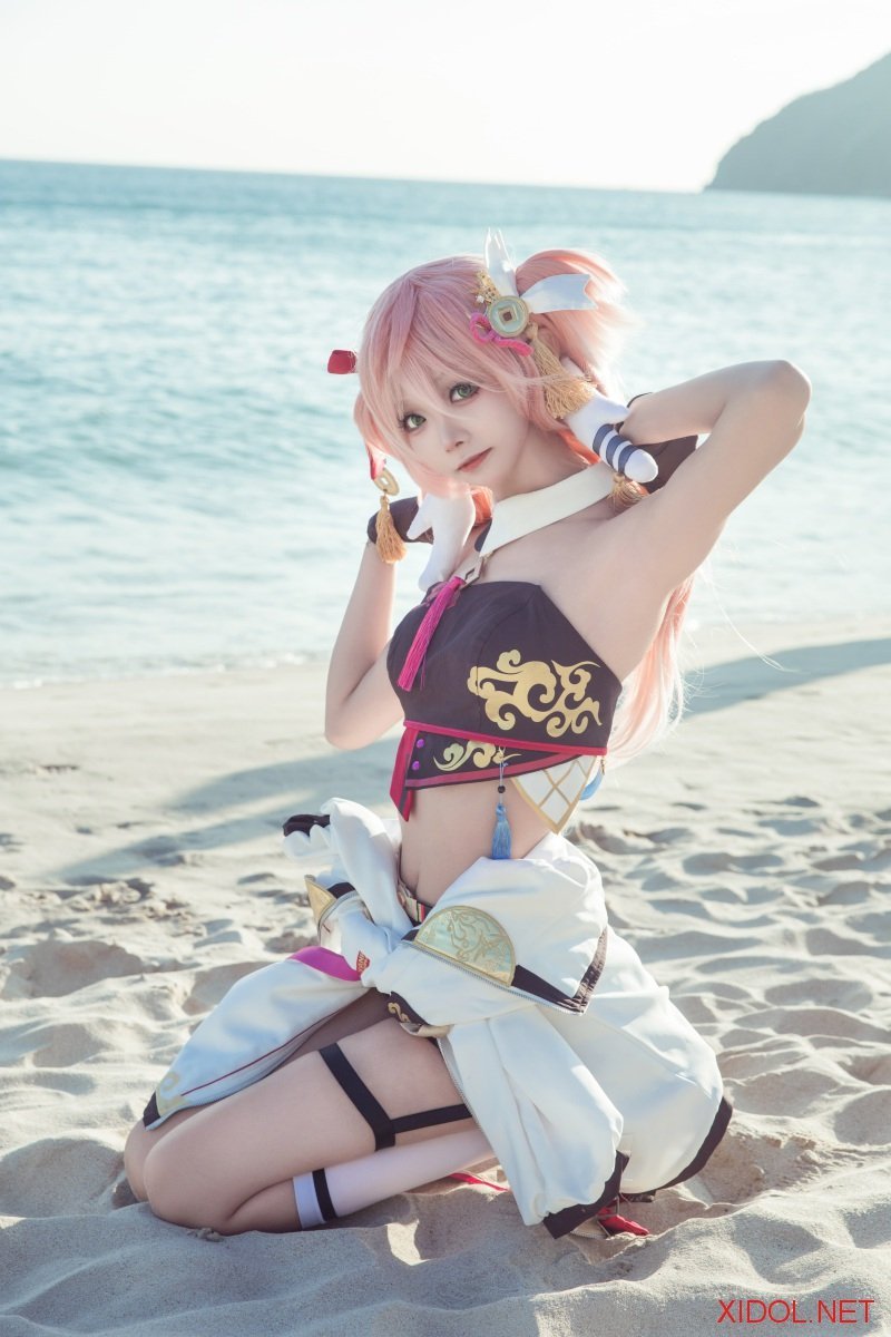 [Cosplay] 艾西Aiwest 原神烟绯 花鸟与情 [29P-371MB]