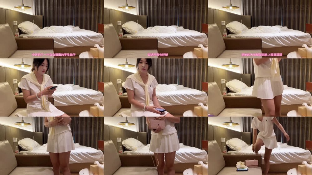 【7BOSS約啪】20歲北方妹子絕美氣質學生妹黑絲極品妹子白嫩學生妹妹無水原版