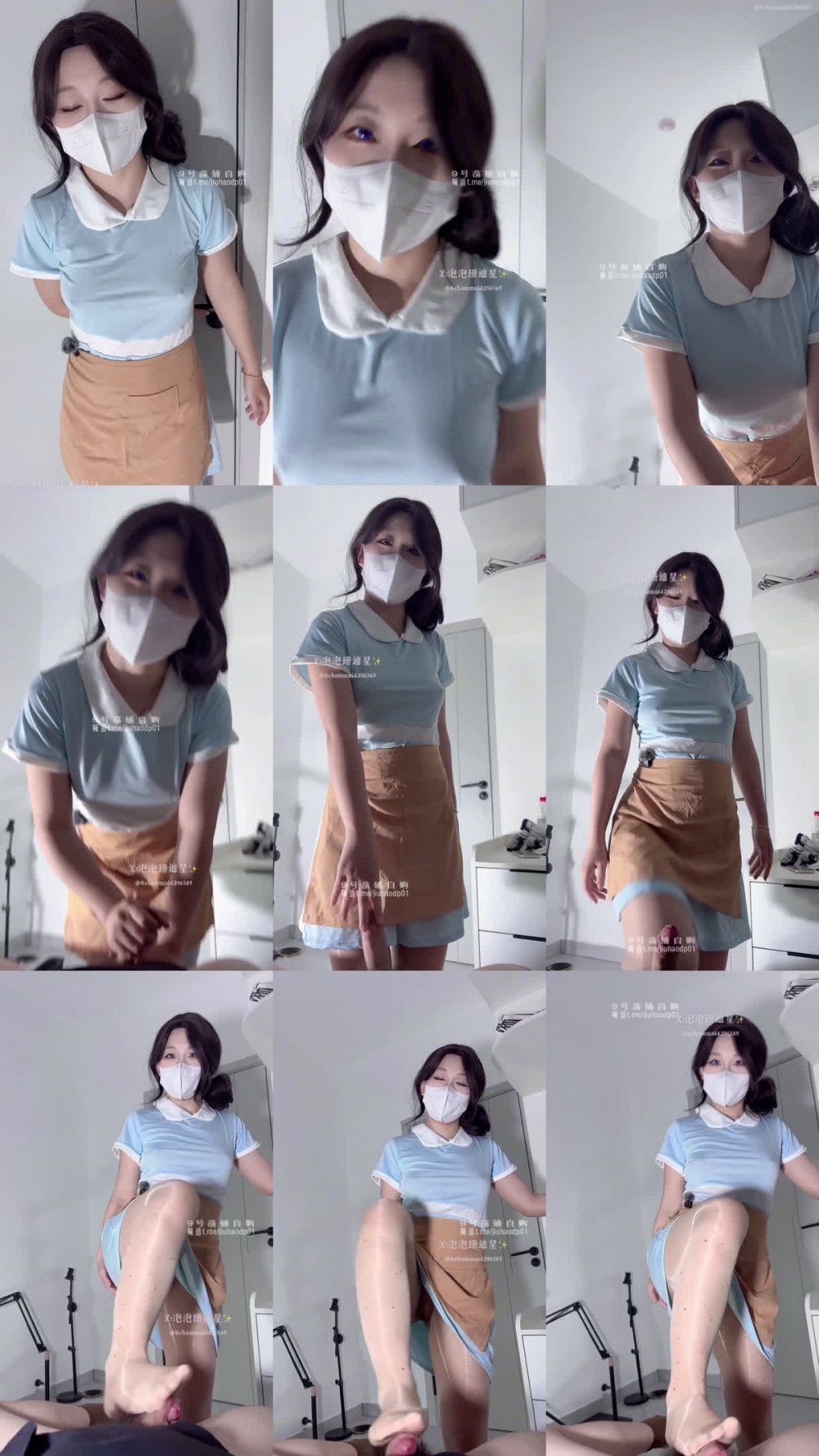 ✅ 極品性感禦姐『珊迪』好利來員工打烊後的調教時間，本想在下班背著男朋友爽一下，沒想到被老闆