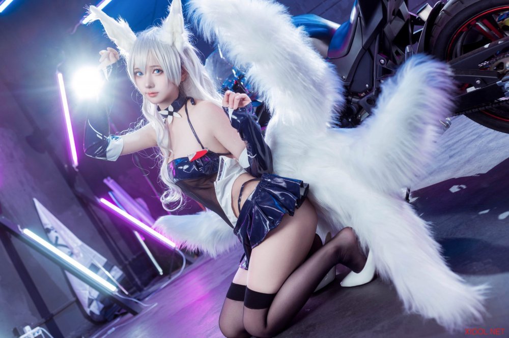 [Cosplay] 艾西Aiwest&喜欢爱理吗 碧蓝航线巴尔的摩&信浓 赛车女郎 [47P-480MB]