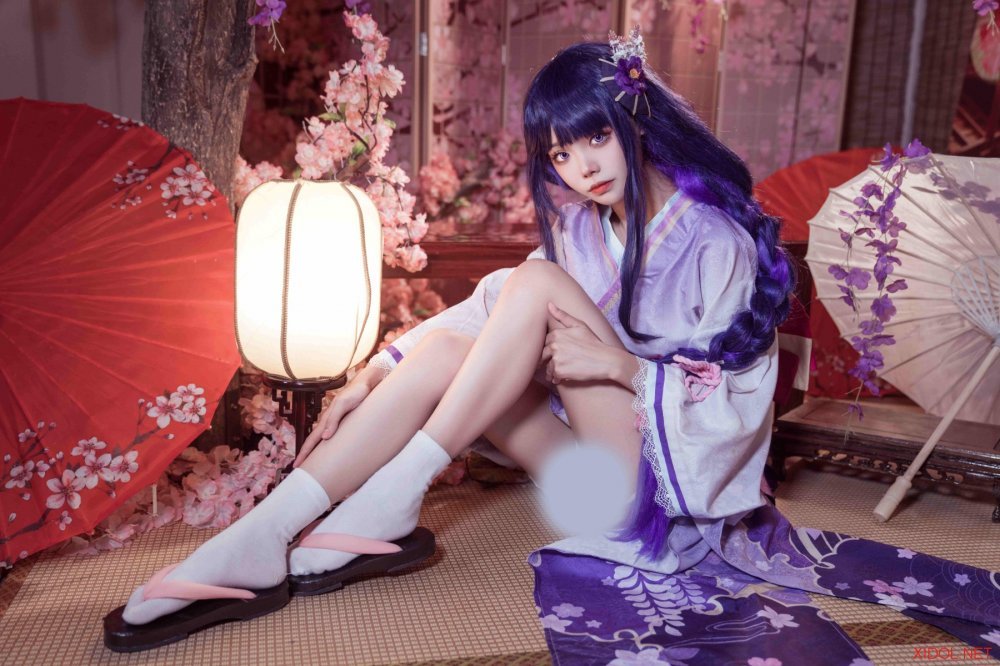 [Cosplay] 艾西Aiwest 雷电将军 [30P-754MB]