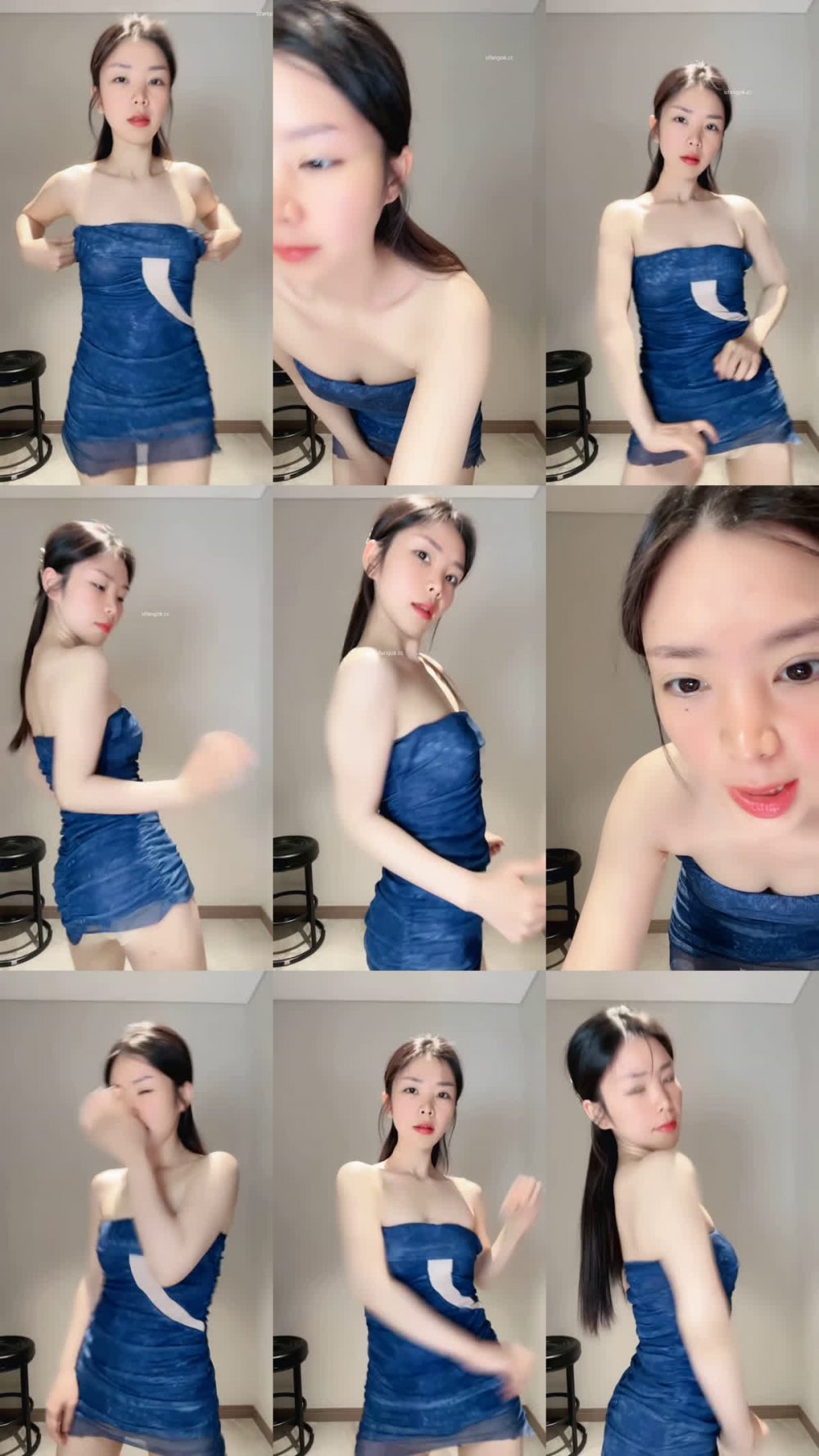 [婉婉解鎖舞蹈補給] 無與倫比的舞蹈女神，擁有完美的性感曲線、驚人的身材、大胸修腿、粉紅剪裁的陰部擴張，專業舞蹈誘惑致命，絕對誘人