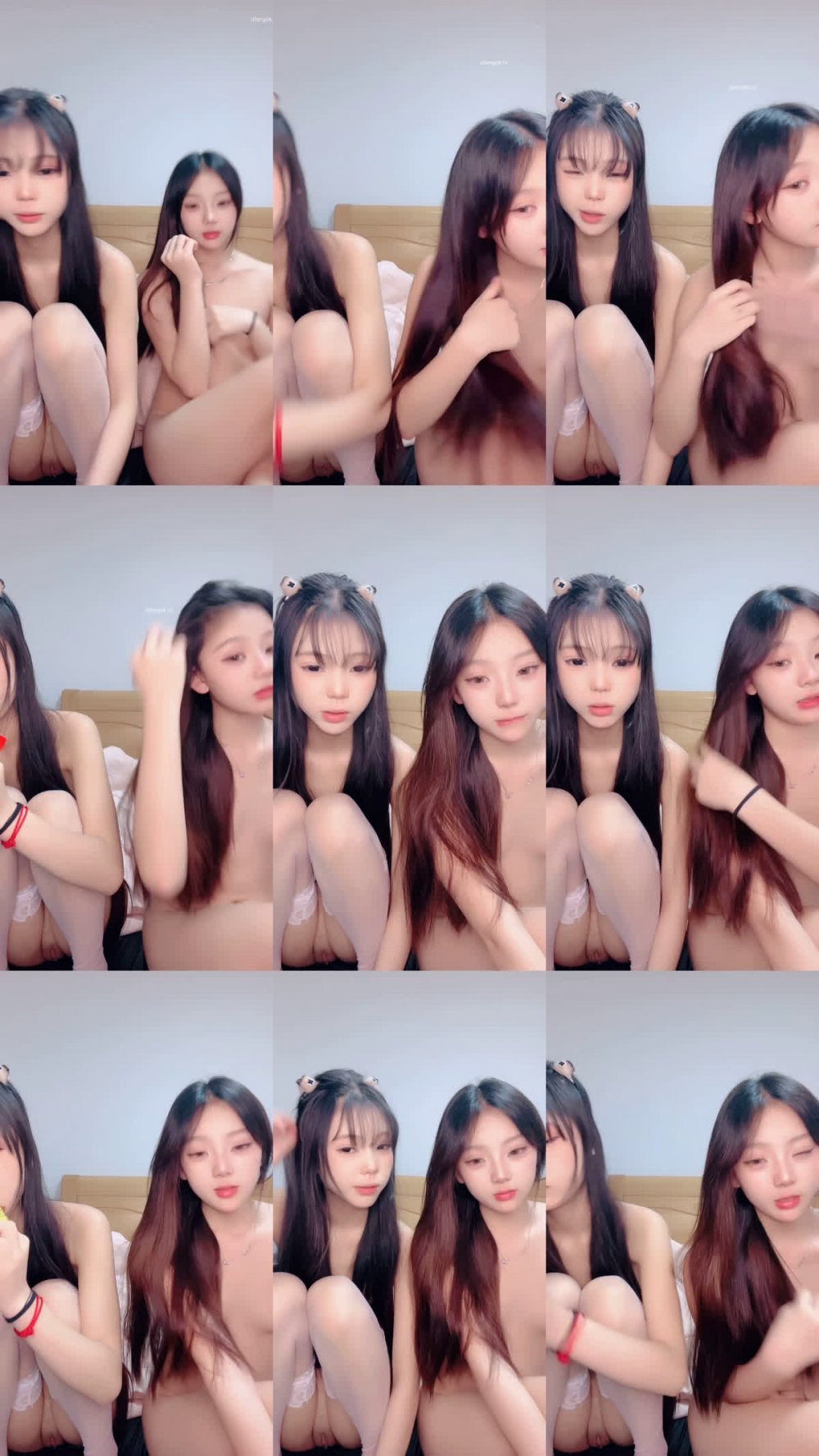 [06 頂尖姐妹] 宅男們夢寐以求的雙重校園美女，完美的生酮身材，美麗的胸部和修長的腿，粉紅色的陰部，堆疊的皮羅特瘋狂舔舐並插入