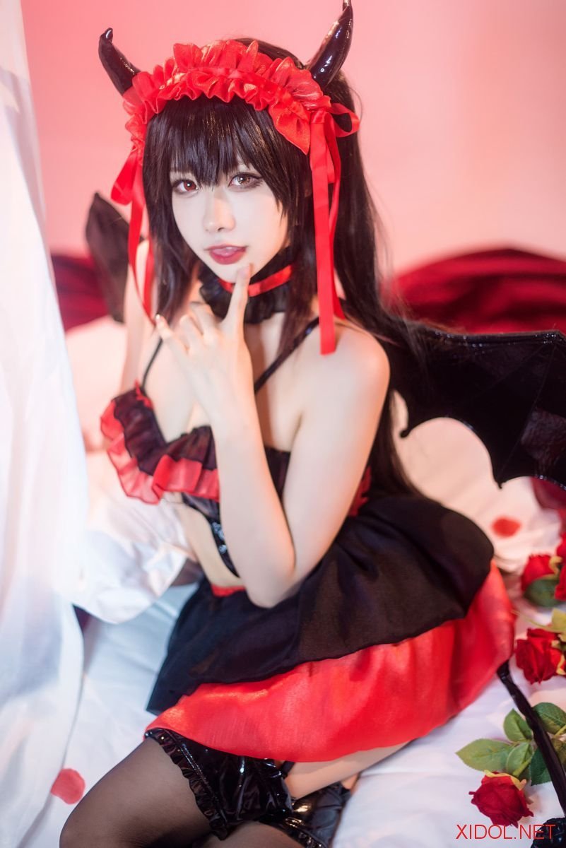 [Cosplay] Momoko葵葵 时崎狂三小恶魔 [18P-49MB]