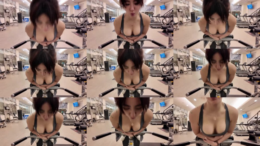 [AI 強化] Fansone 個人健身教練！！ 健身房完美的鍛鍊，翹臀完美，進出，教練訓練她到幾乎無情，黑亞當