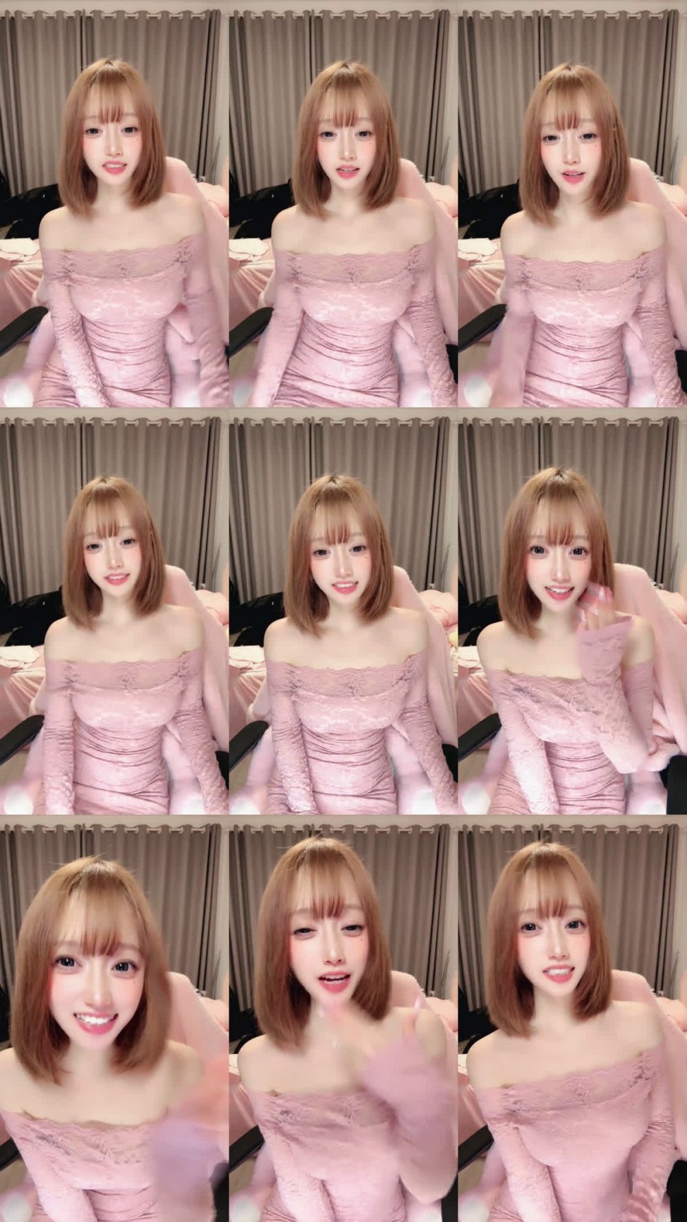 甜美的短髮校園女神【性感小兔子】是一位驚艷的頂尖學生女生，擁有驚人的外貌與身材，全裸跳舞，雪白的身體和諧共處