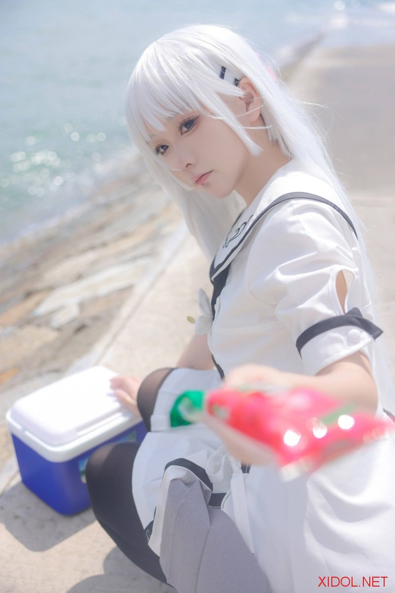 [Cosplay] G44不会受伤 Summer Pockets 鸣濑白羽 [15P-98MB]