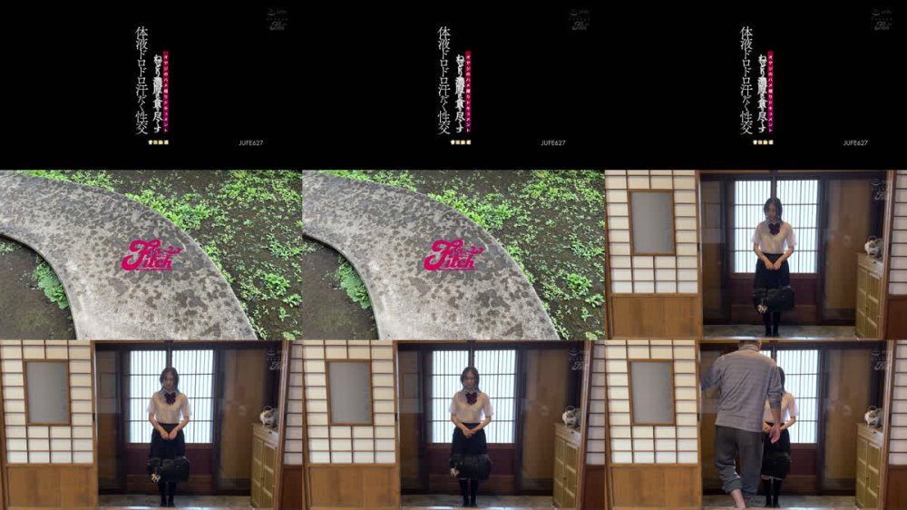 +++ [FHD] JUFE-627 オヤジのハメ撮りドキュメント ねっとり濃厚に貪り尽くす体液ドロドロ汗だく性交 音田絵凛
